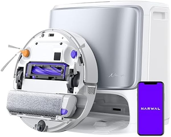 Narwal Flow 2 Ultra robot vacuum with dock station